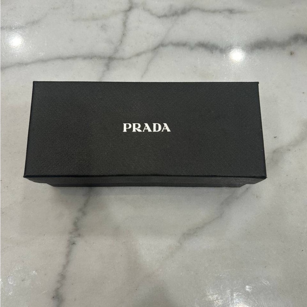 Prada Black Glasses with Timeless Elegance